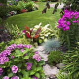 Alpine snímek s vlastními rukama (50+ fotoidely pro malé stránky): krok za krokem instrukce a schémata